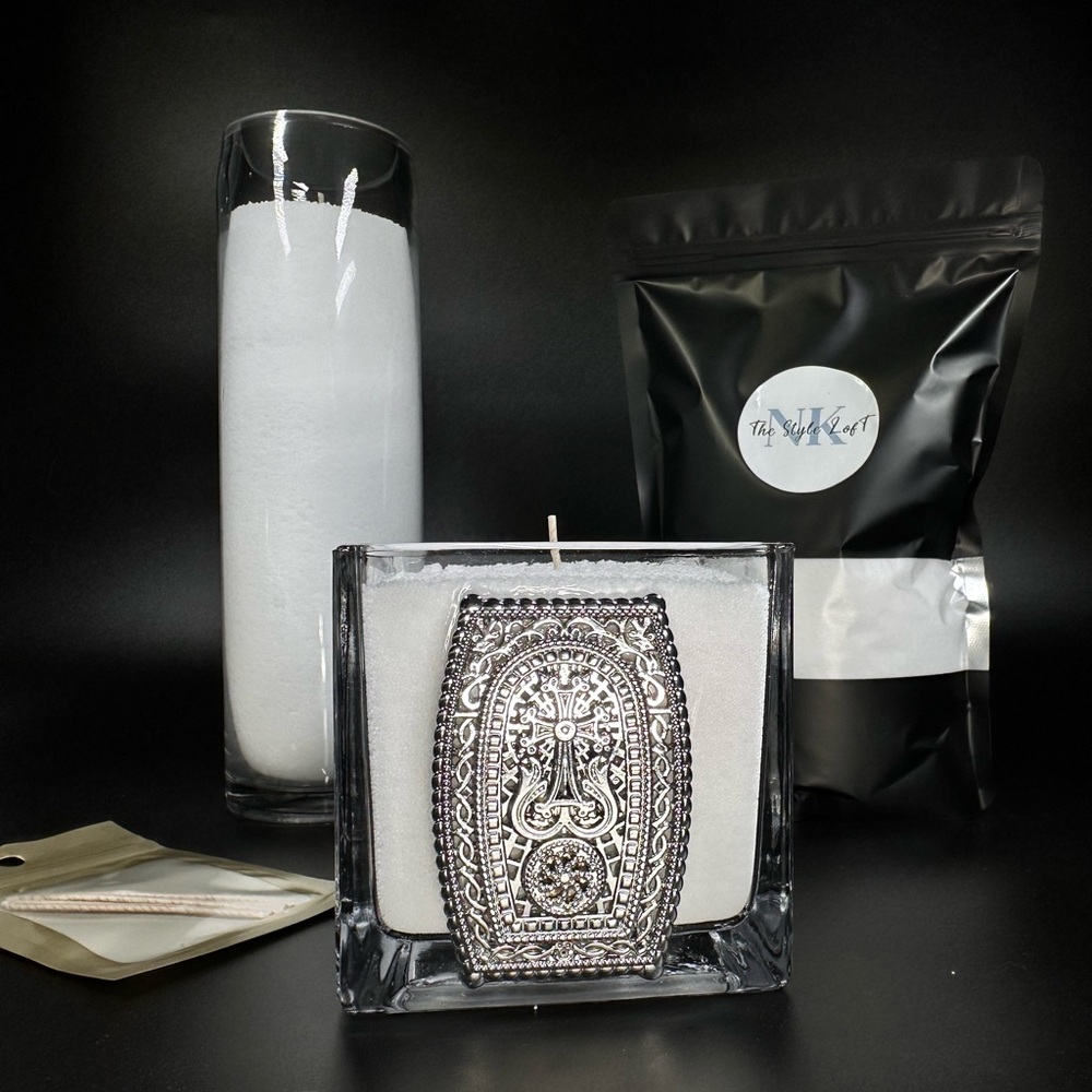 Candle Sand Candle Pearled Candle Sand Palm Wax Granulated Sand 1 Lb+ 5 Wick